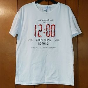 ZARA Tuesday snooze T-Shirt.